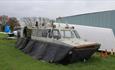 CC7 hovercraft being restored at Wight Aviation Museum, Sandown, attraction, Isle of Wight history