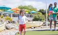 Whitecliff Bay Holiday Park, Crazy Golf