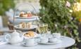 Afternoon tea with prosecco at The Royal Hotel, Ventnor, Isle of Wight, luxury, place to stay