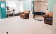 Indoor area within Wright Zone Doggy Care, dog friendly, dog day care, Isle of Wight