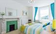 Double bedroom in apartment at Hambrough House, Ventnor, Self-catering