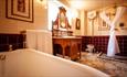 Luxurious bathroom at Koala Cottage, Godshill, B&B