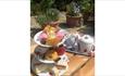 Afternoon tea at Rylstone Tea Gardens and Crazy Golf, eat & drink, Isle of Wight, Shanklin