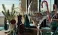 Festive dinner setting at The Rock Restaurant in The Albion Hotel, festive break, Freshwater, Isle of Wight, Christmas fun, what's on