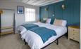 Double bedroom at Townhouse by the Sea, self catering, Cowes, Isle of Wight