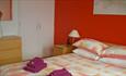 Bedroom at Beach View Apartment, Ventnor, Isle of Wight, Self-catering