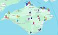 Map of event locations during Isle of Wight Biosphere Festival, learning, family activities, art, nature, island wide, local events, what's on