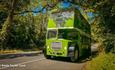 Vintage bus travelling along country roads, Wightrider, Isle of Wight Bus & Coach Museum, Ryde, classic buses, what's on, event - image credit: Rosie