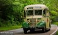 Vintage bus travelling along country roads, Wightrider, Isle of Wight Bus & Coach Museum, Ryde, classic buses, what's on, event - image credit: Rosie