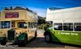 Two vintage buses, Wightrider, Isle of Wight Bus & Coach Museum, Ryde, classic buses, what's on, event - image credit: Rosie Taylor-Cant