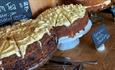 Homemade cakes at Toni's Tearoom, Ventnor, Isle of Wight, food and drink