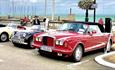 Variety of classic cars parked on the Parade at Cowes, Cowes Classics Day, event, what's on, Isle of Wight
