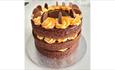 Chocolate and orange cake at The Cakeaway Cart, homemade cakes, hot drinks, Isle of Wight, eat & drink