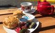 Cream tea at Rylstone Tea Gardens and Crazy Golf, Shanklin, Things to Do