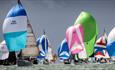 Number of yachts sailing at Cowes Week, event, what's on