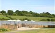 Decking Overlooking the Lake at Lakeside Park Hotel & Spa - Hotels, Isle of Wight