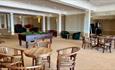 Lounge area with snooker table at the Sandringham Hotel, Sandown, Isle of Wight, accommodation, coastal hotel, sea view rooms, family friendly hotel