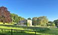 View of Gatcombe House within the grounds, Isle of Wight, attraction, guided tour, walking