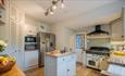 Kitchen at Hawthorn Cottage, Freshwater, Isle of Wight, self catering