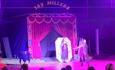 Knife throwing act at Jay Miller's Circus, family fun, Isle of Wight, what's on, event