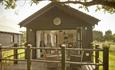 Outside view of Lakehouse at The Lakes Rookley Holiday Resort, Isle of Wight, Self Catering