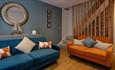 Living area at Townhouse by the Sea, self catering, Cowes, Isle of Wight