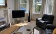 Living room at Bermuda House, Ventnor, Isle of Wight, self catering
