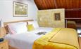 Double bedroom at The Mission, self catering, Chale, Isle of Wight, coastal retreat