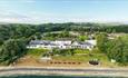 Aerial view of Norton Grange Coastal Village, Yarmouth, Isle of Wight, Warner Hotels