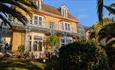Outside view of St Maur and the gardens, B&B, Ventnor, Isle of Wight
