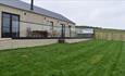 Outside view of The Old Cowshed, countryside views, self catering, Isle of Wight