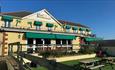 Exterior view of Sands Hotel, Sandown, Isle of Wight