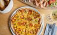 Pizza at The Bugle Coaching Inn, Yarmouth, Isle of Wight, eat & drink, local produce