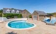 Cottage with an outside pool, The Island Holiday Company, self catering cottages and houses, Isle of Wight, Ryde