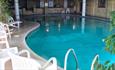 Swimming pool at the Sandringham Hotel, Sandown, Isle of Wight, accommodation, coastal hotel, sea view rooms, family friendly hotel
