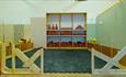 Building blocks at Random-World, attraction, Newport, Isle of Wight, family fun, activities, things to do
