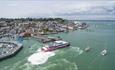 Red Jet 7 at West Cowes - Red Funnel Ferries