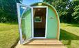 Eco pod at Retro Staycations, glamping, Ryde, Isle of Wight