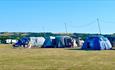 Camping pitches at Retro Staycations, Ryde, Isle of Wight