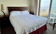 Sea view room at the Sandringham Hotel, Sandown, Isle of Wight, accommodation, coastal hotel, sea view rooms, family friendly hotel