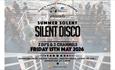 Summer Solent Silent disco poster, Solent Cruises event, what's on, Isle of Wight, boat trip, music