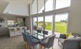 Dining area at Southlands cottage in Bembridge, Isle of Wight, Self-catering - Wight Coast Holidays