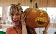 Carved Pumpkin at Tapnell Farm Park Pumpkin Festival, Isle of Wight, What's On