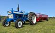 Tractor at Isle of Wight Rare Breeds CIC, farm evening event, what's on