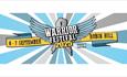 Warrior Festival logo, music festival at Robin Hill Adventure Park, Isle of Wight, what's on, event