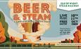 Beer & Steam, Isle of Wight Steam Railway Poster