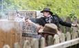 Cowboy show at Wild West Week, Blackgang Chine, family event, children's activities, what's on, Isle of Wight