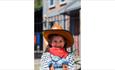 Girl dressed up as a cowgirl at Cowboy Town, Wild West Week, Blackgang Chine, family event, children's activities, what's on, Isle of Wight