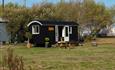 Willow Shepherd's Hut at Warren Hill Camp, Isle of Wight