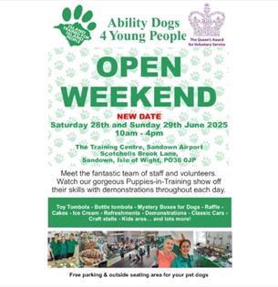 Isle of Wight, Things to do, Ability Dogs Open Weekend, Sandown